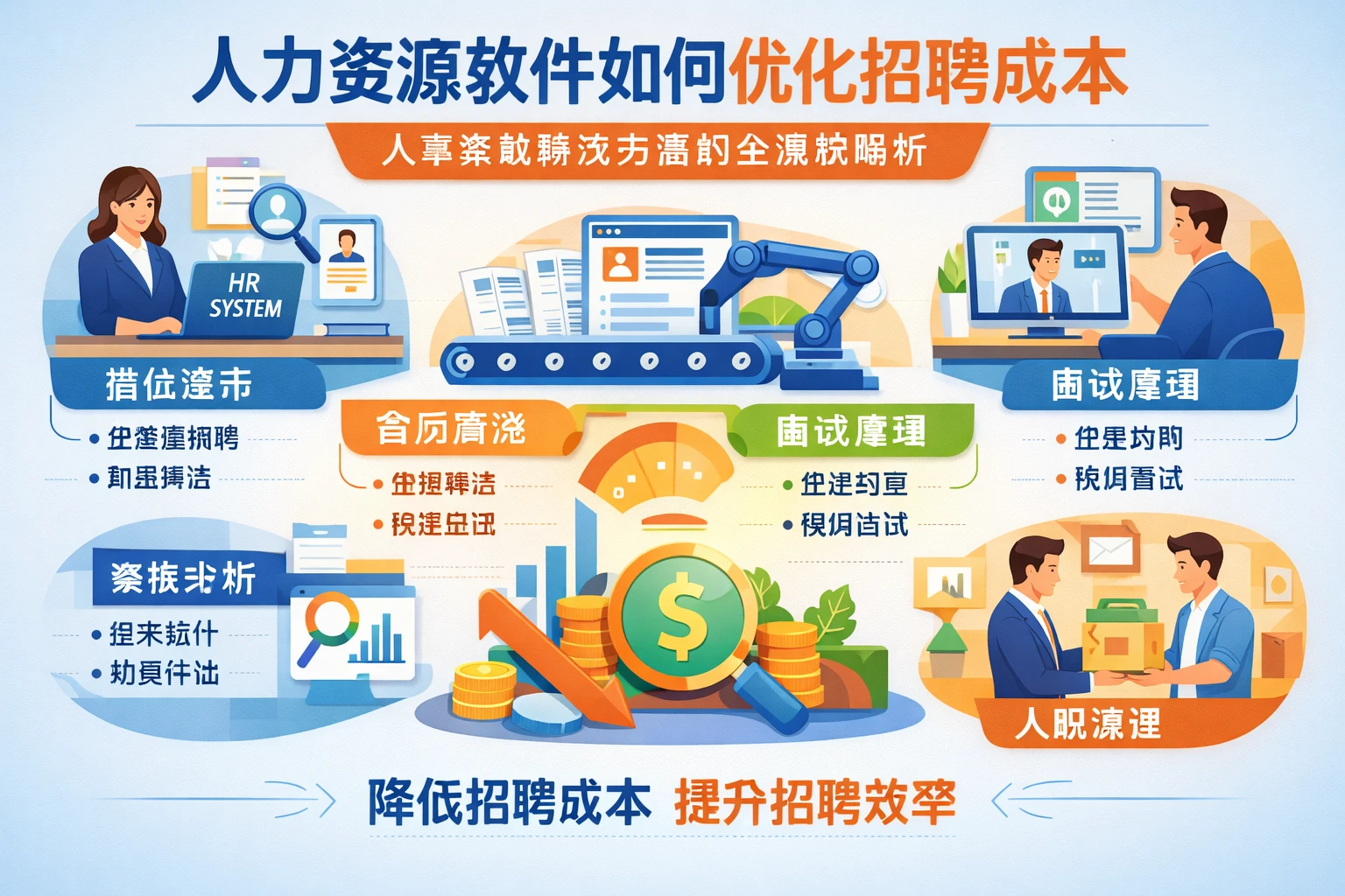 人力资源软件如何优化招聘成本：人事系统解决方案的全流程解析