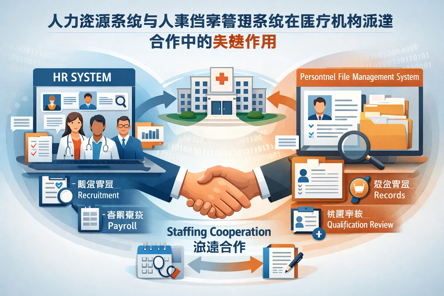 人力资源系统与人事档案管理系统在医疗机构派遣合作中的关键作用