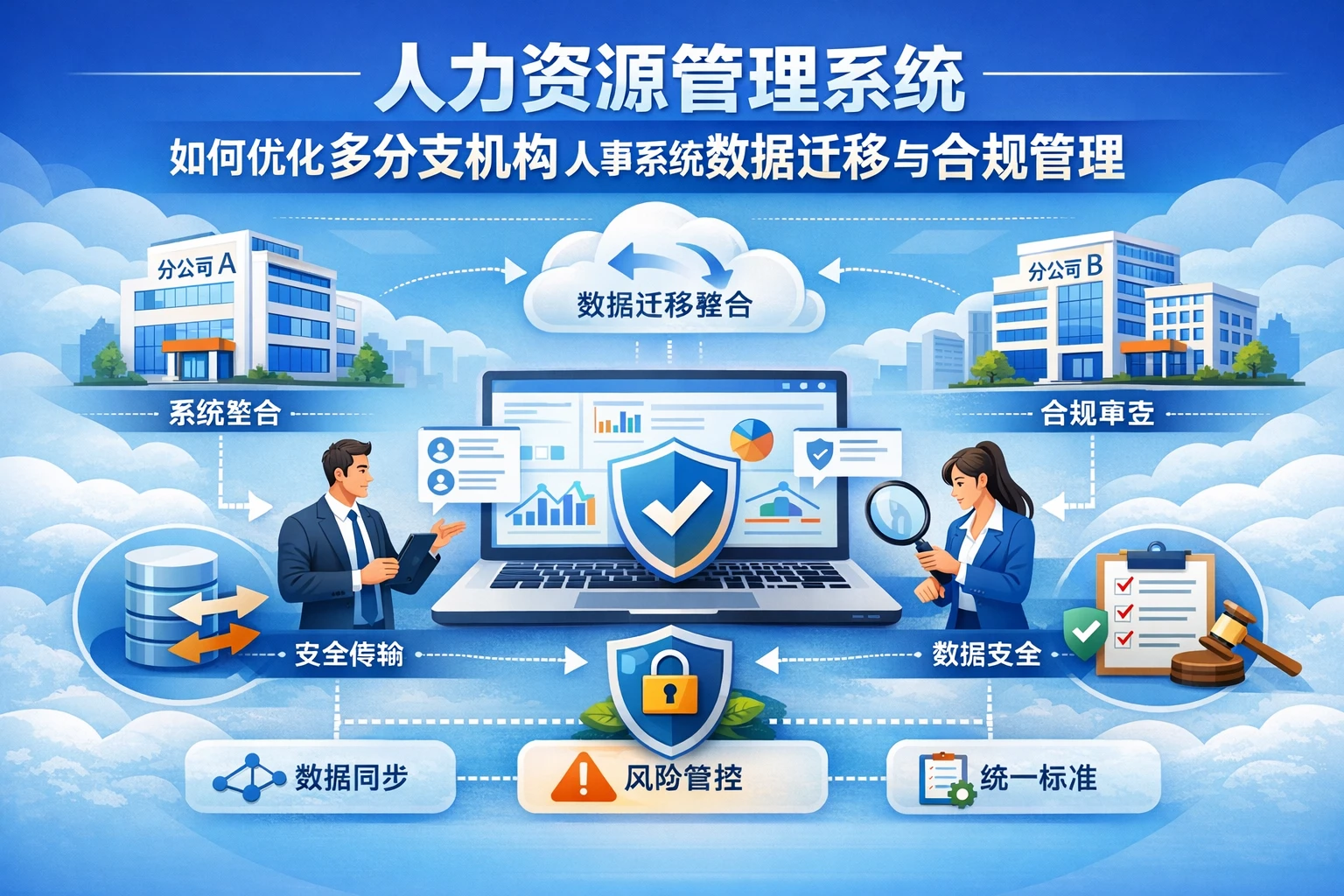 人力资源管理系统如何优化多分支机构人事系统数据迁移与合规管理