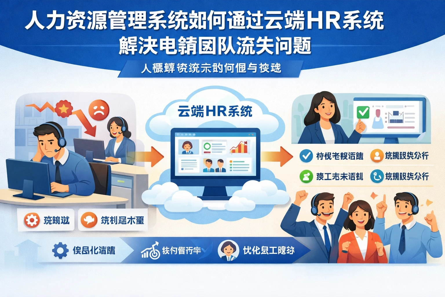人力资源管理系统如何通过云端HR系统解决电销团队流失问题：人事系统演示的价值与实践