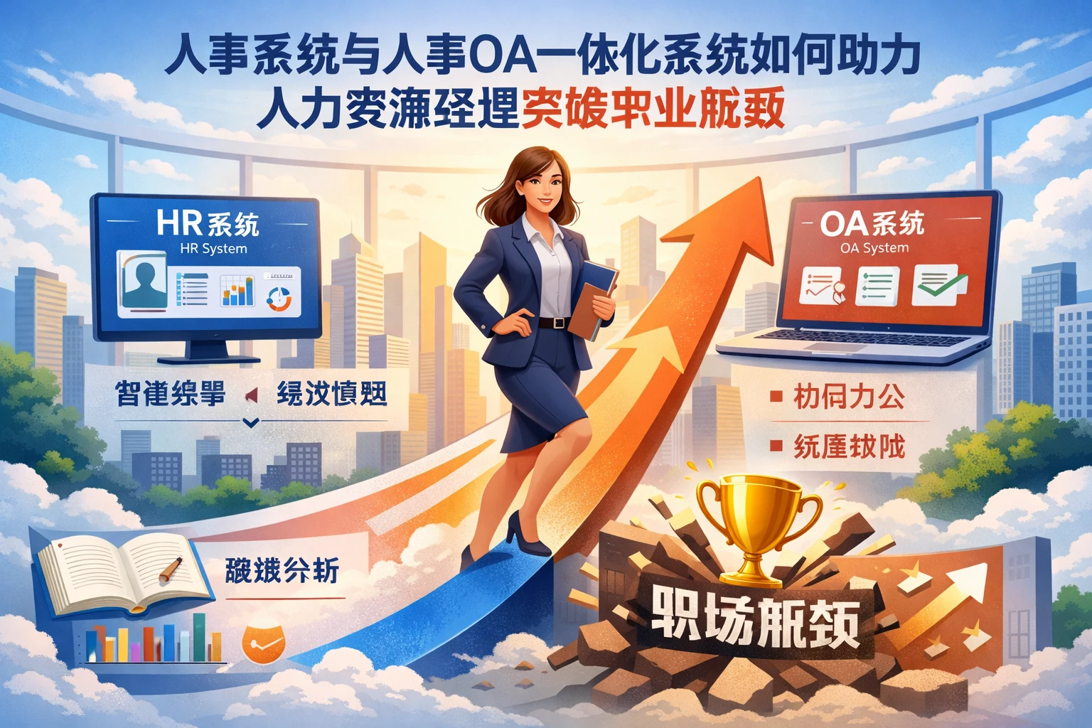人事系统与人事OA一体化系统如何助力人力资源经理突破职业瓶颈