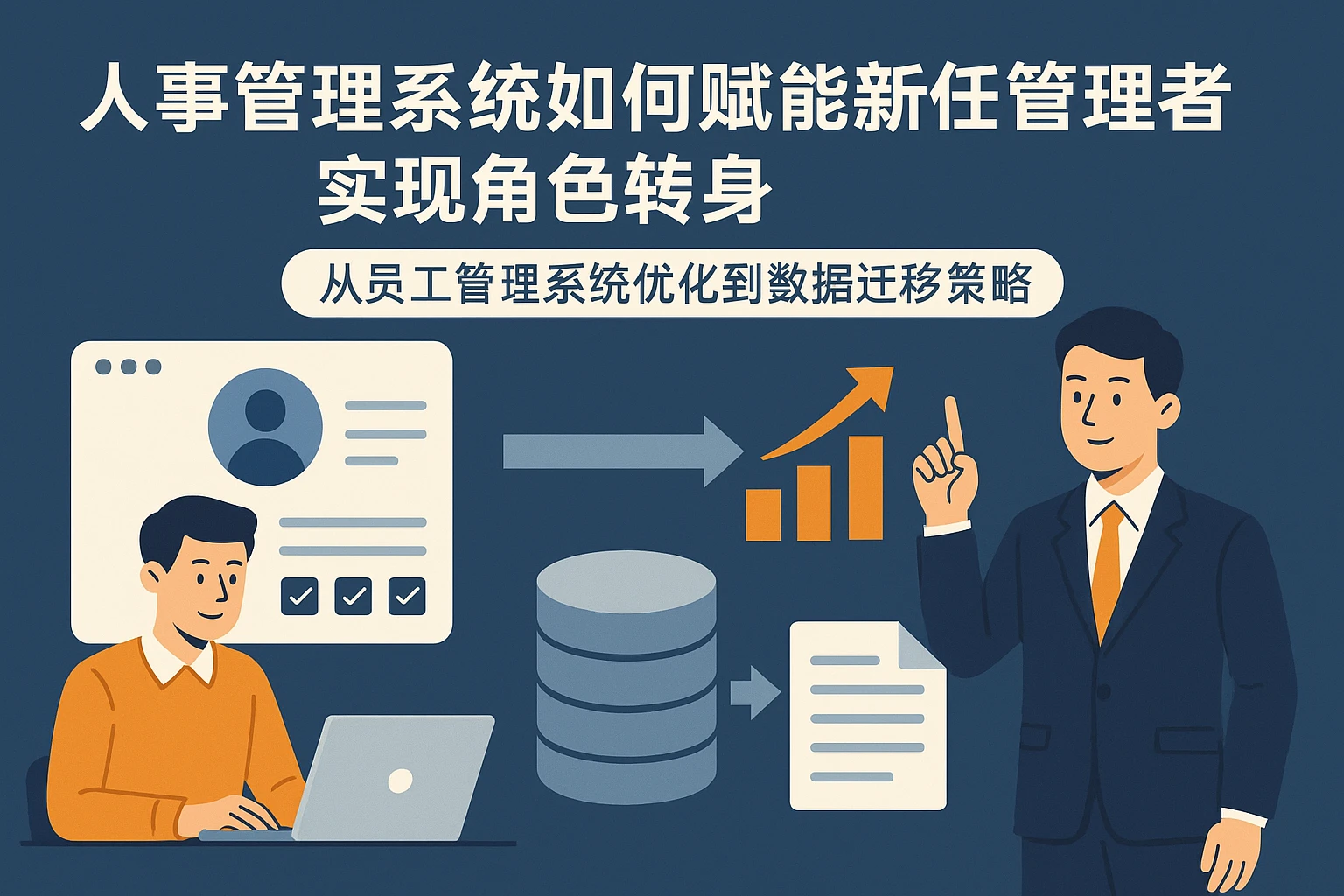 人事管理系统如何赋能新任管理者实现角色转身:从员工管理系统优化到数据迁移策略