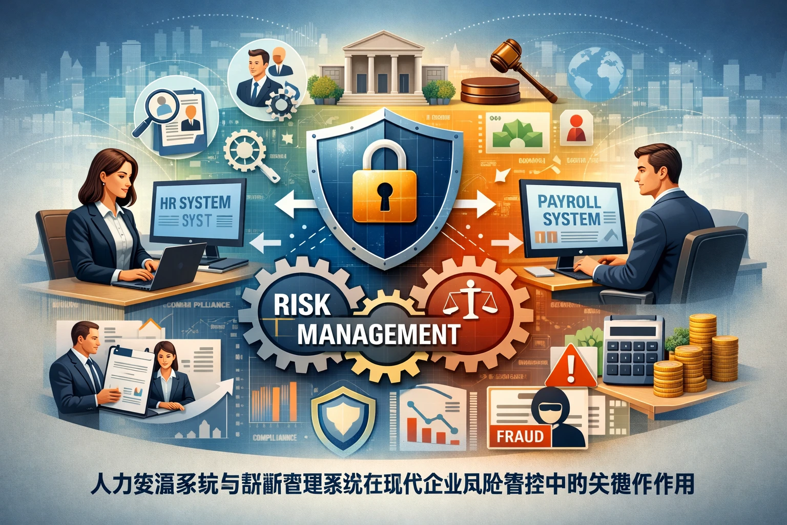 人力资源系统与薪酬管理系统在现代企业风险管控中的关键作用