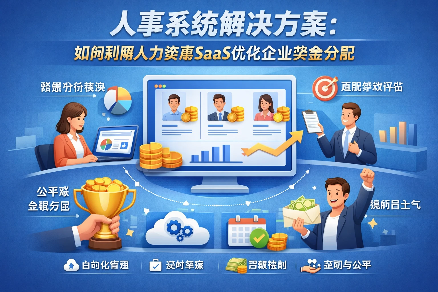 人事系统解决方案：如何利用人力资源SaaS优化企业奖金分配