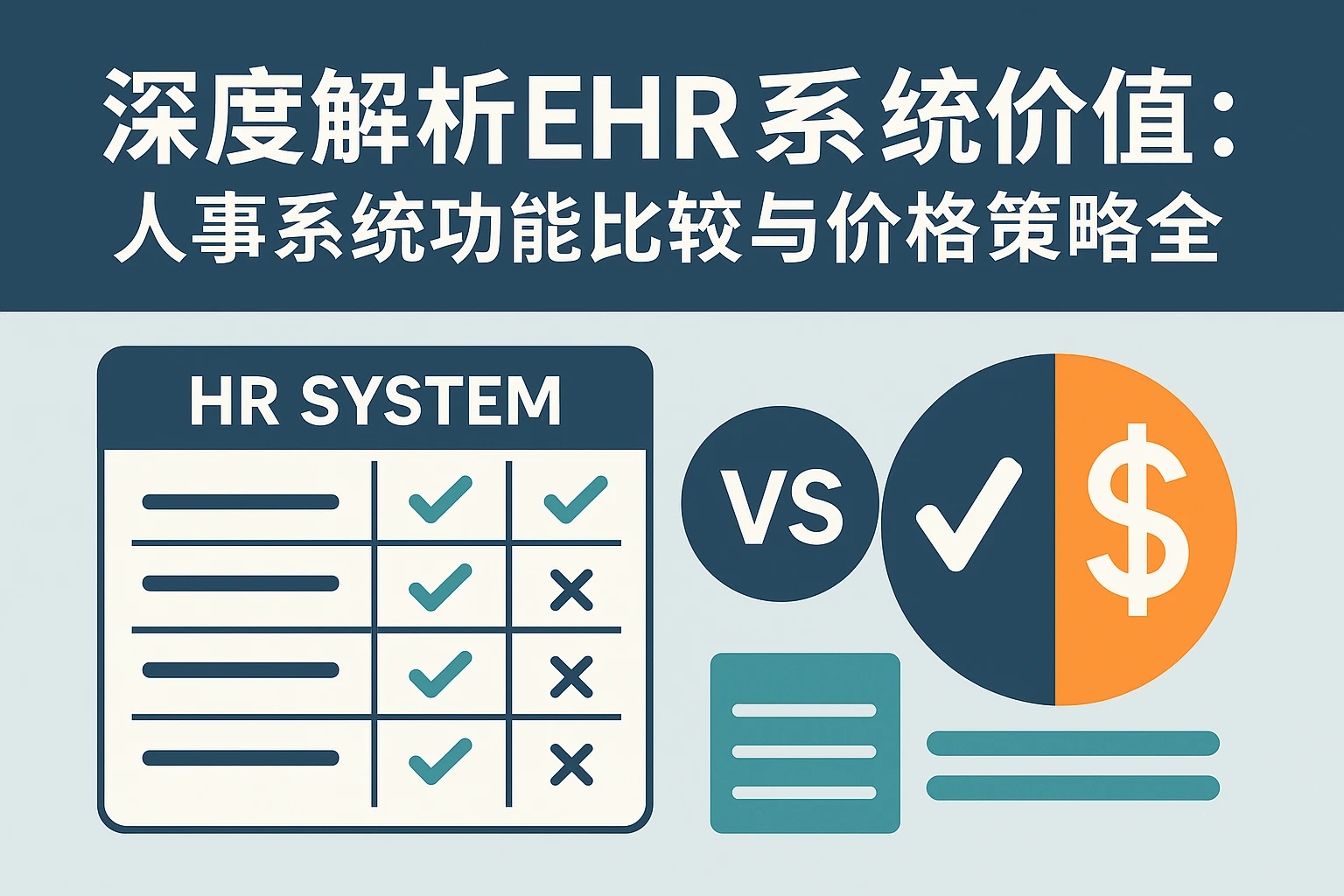 深度解析EHR系统价值：人事系统功能比较与价格策略全指南