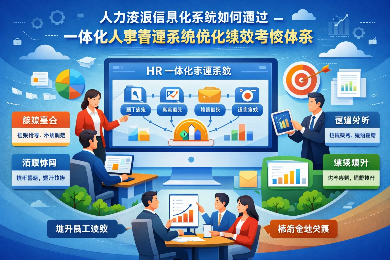 人力资源信息化系统如何通过一体化人事管理系统优化绩效考核体系