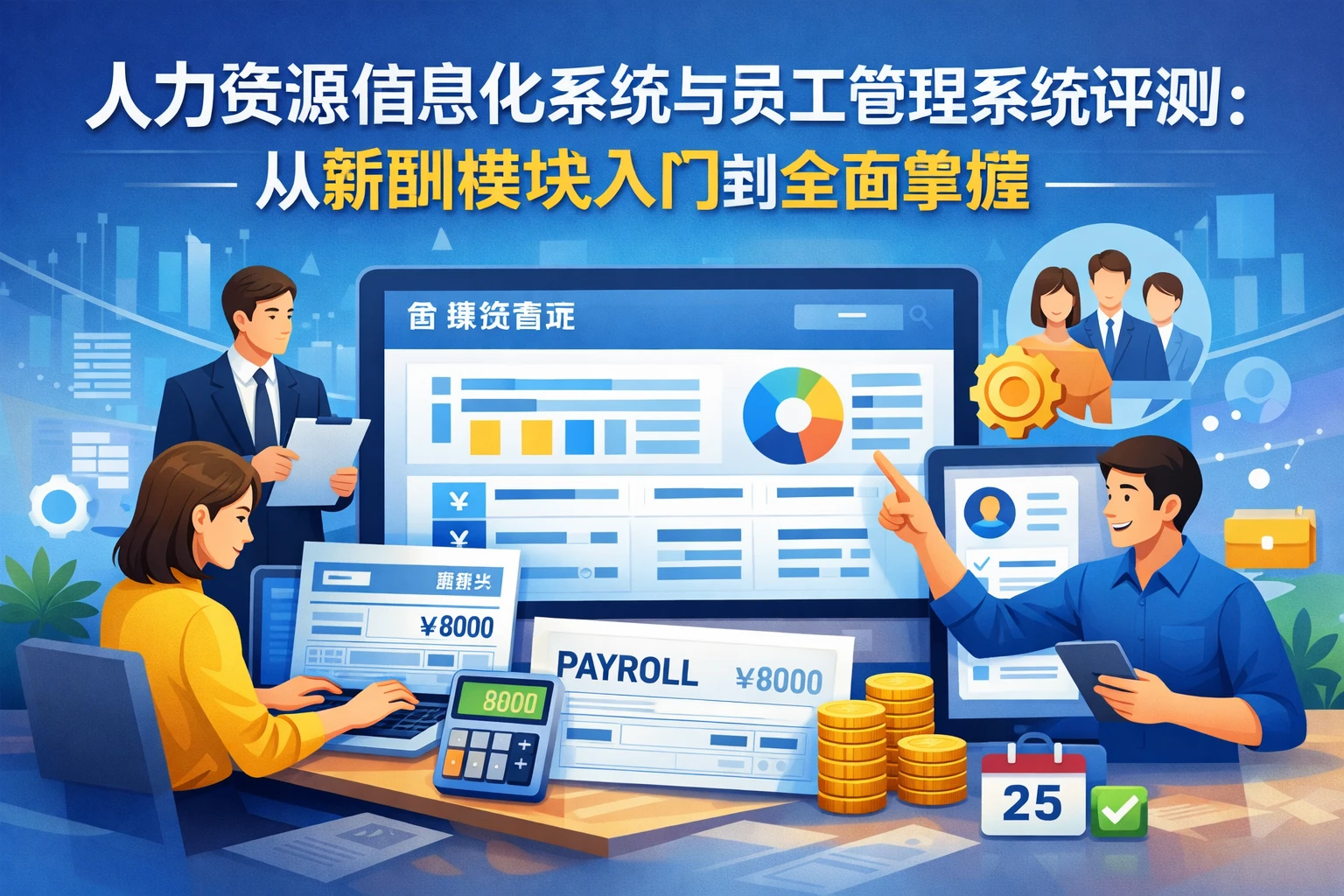 人力资源信息化系统与员工管理系统评测：从薪酬模块入门到全面掌握