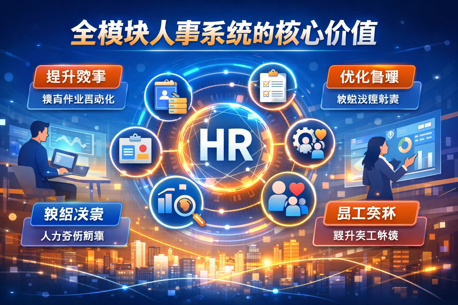 全模块人事系统的核心价值