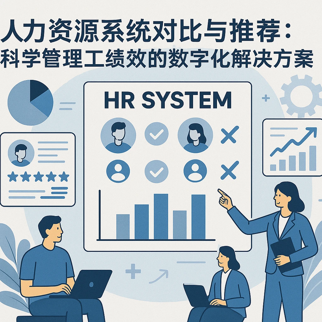 人力资源系统对比与推荐:科学管理员工绩效的数字化解决方案
