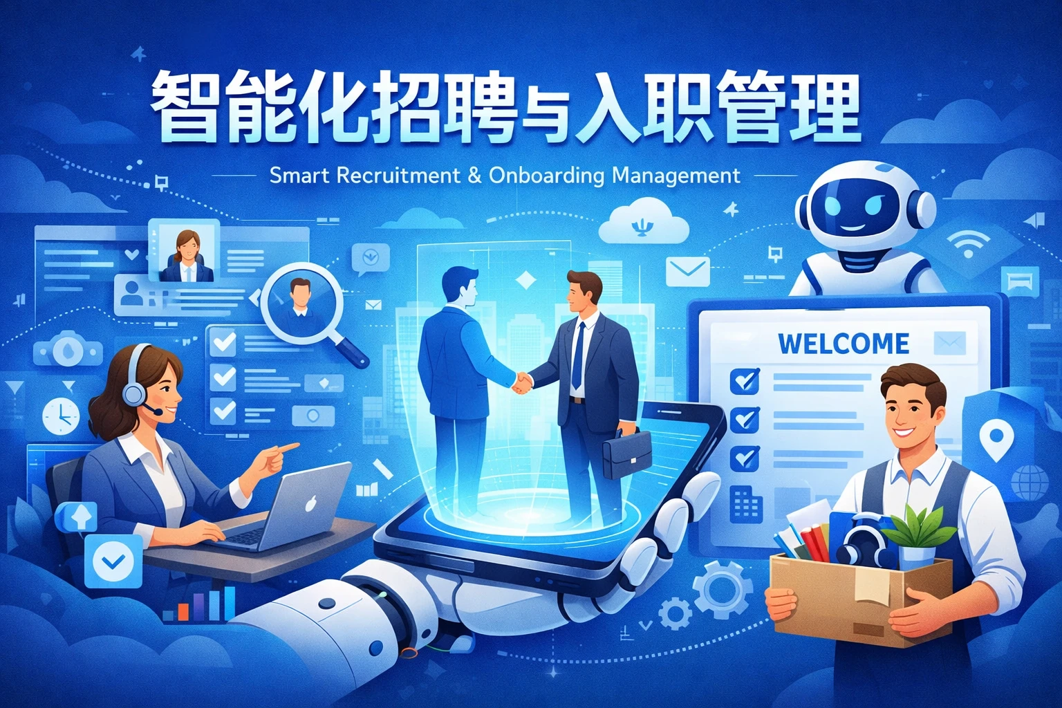 智能化招聘与入职管理
