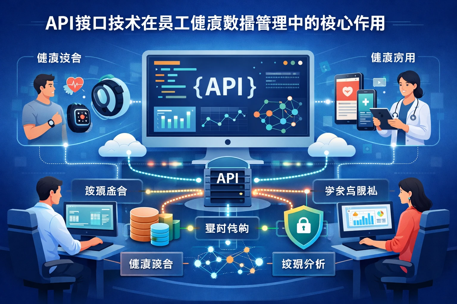 API接口技术在员工健康数据管理中的核心作用
