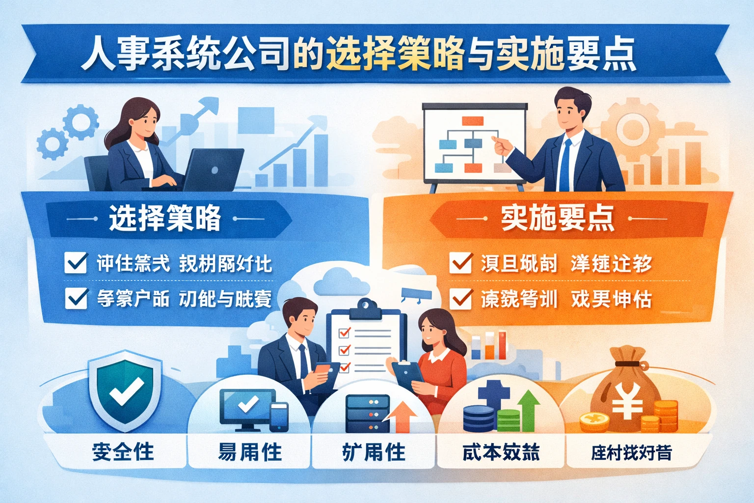人事系统公司的选择策略与实施要点