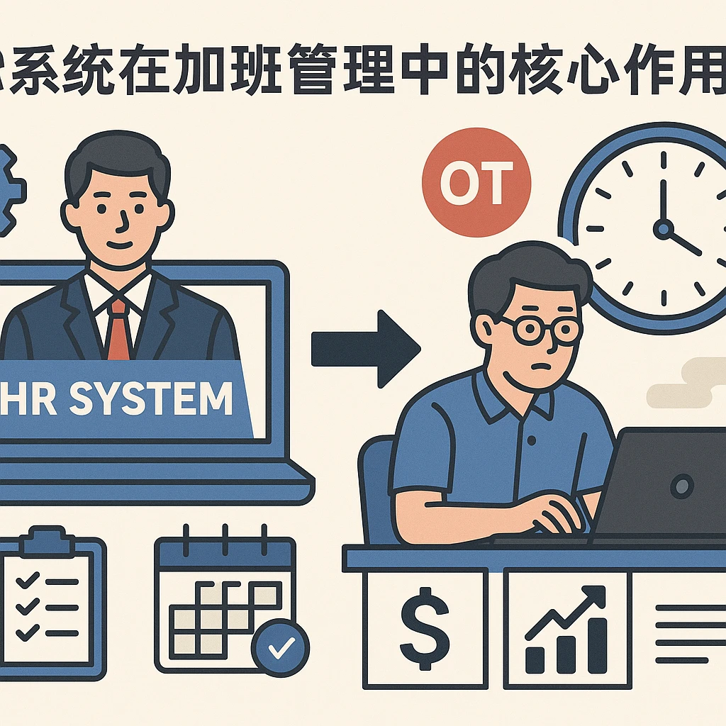 HR系统在加班管理中的核心作用