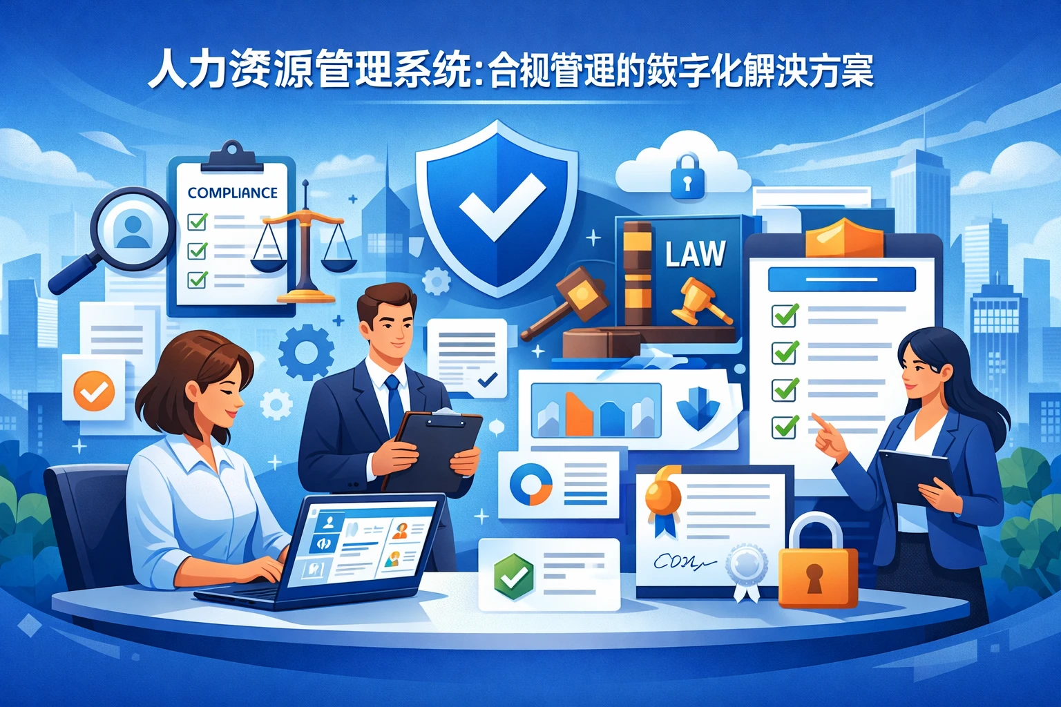 人力资源管理系统:合规管理的数字化解决方案