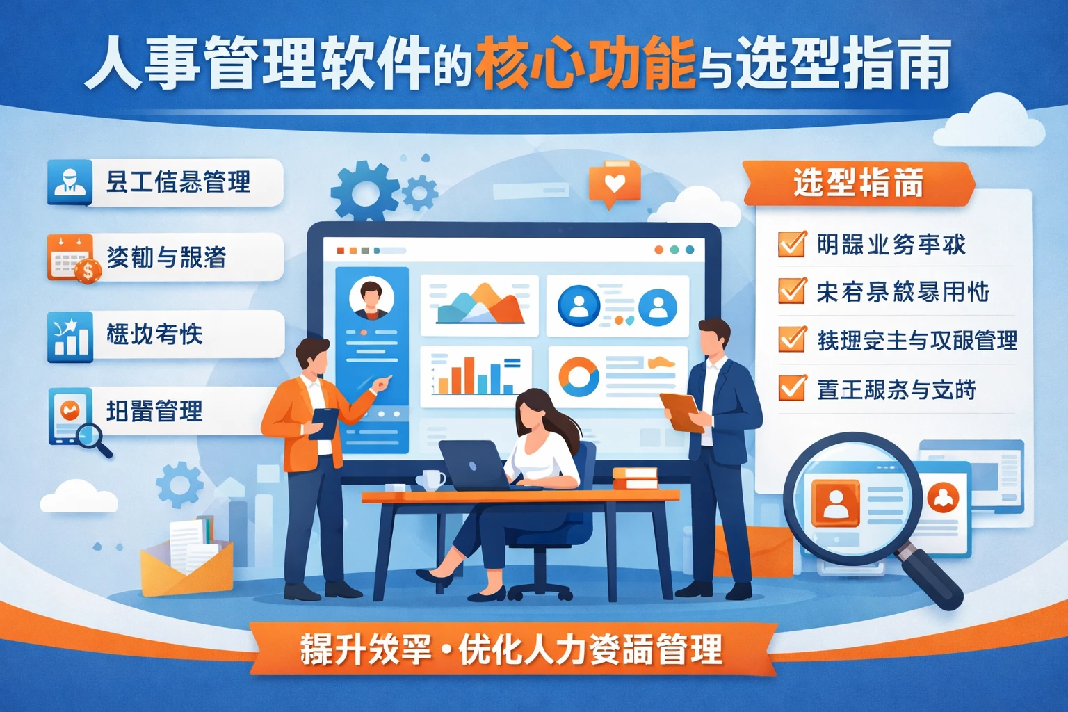 人事管理软件的核心功能与选型指南