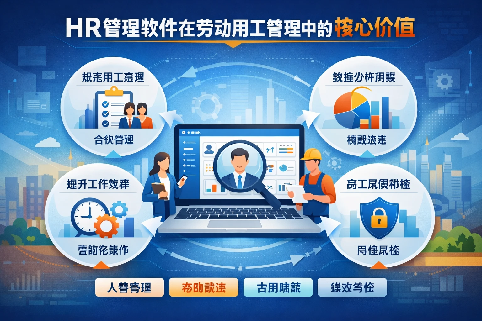 HR管理软件在劳动用工管理中的核心价值