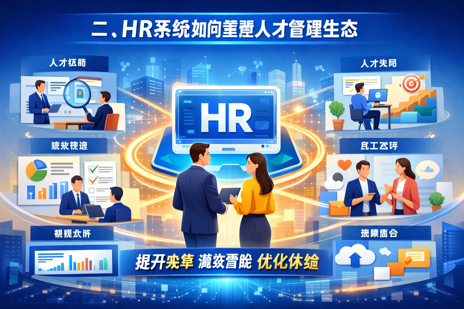 二、HR系统如何重塑人才管理生态
