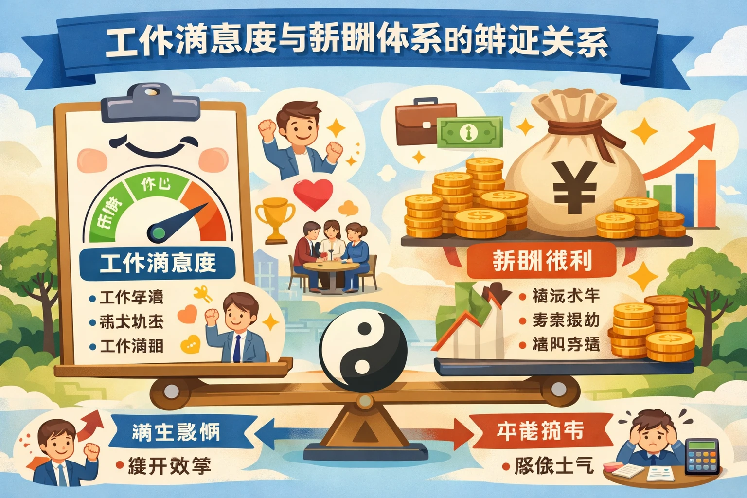 工作满意度与薪酬体系的辩证关系