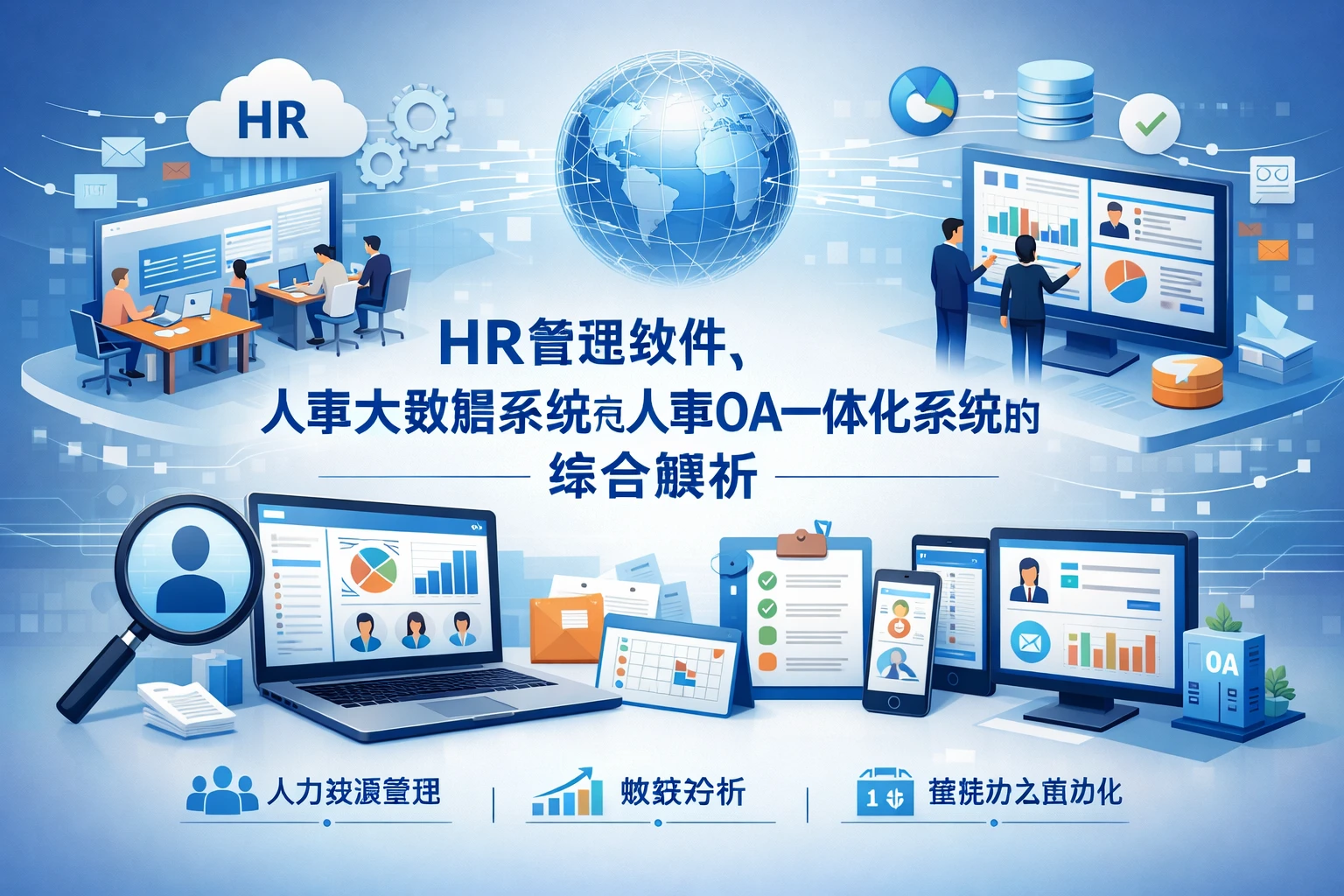 HR管理软件、人事大数据系统与人事OA一体化系统的综合解析