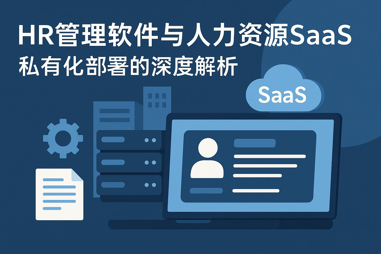 HR管理软件与人力资源SaaS：私有化部署的深度解析