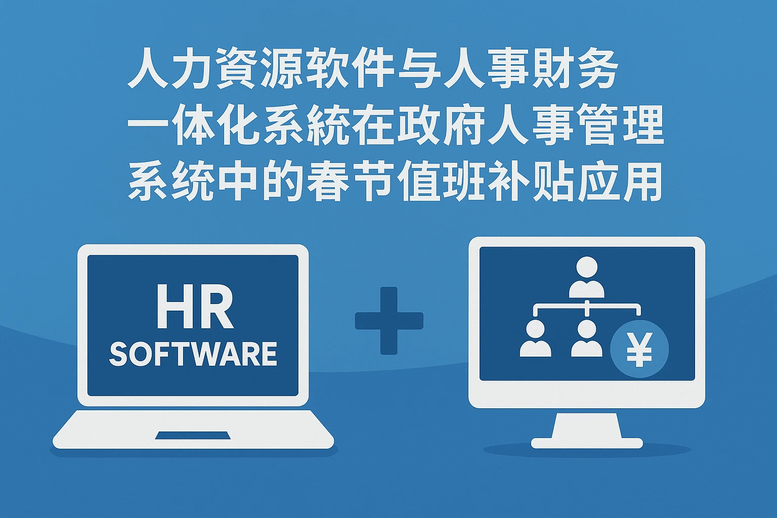 人力资源软件与人事财务一体化系统在政府人事管理系统中的春节值班补贴应用