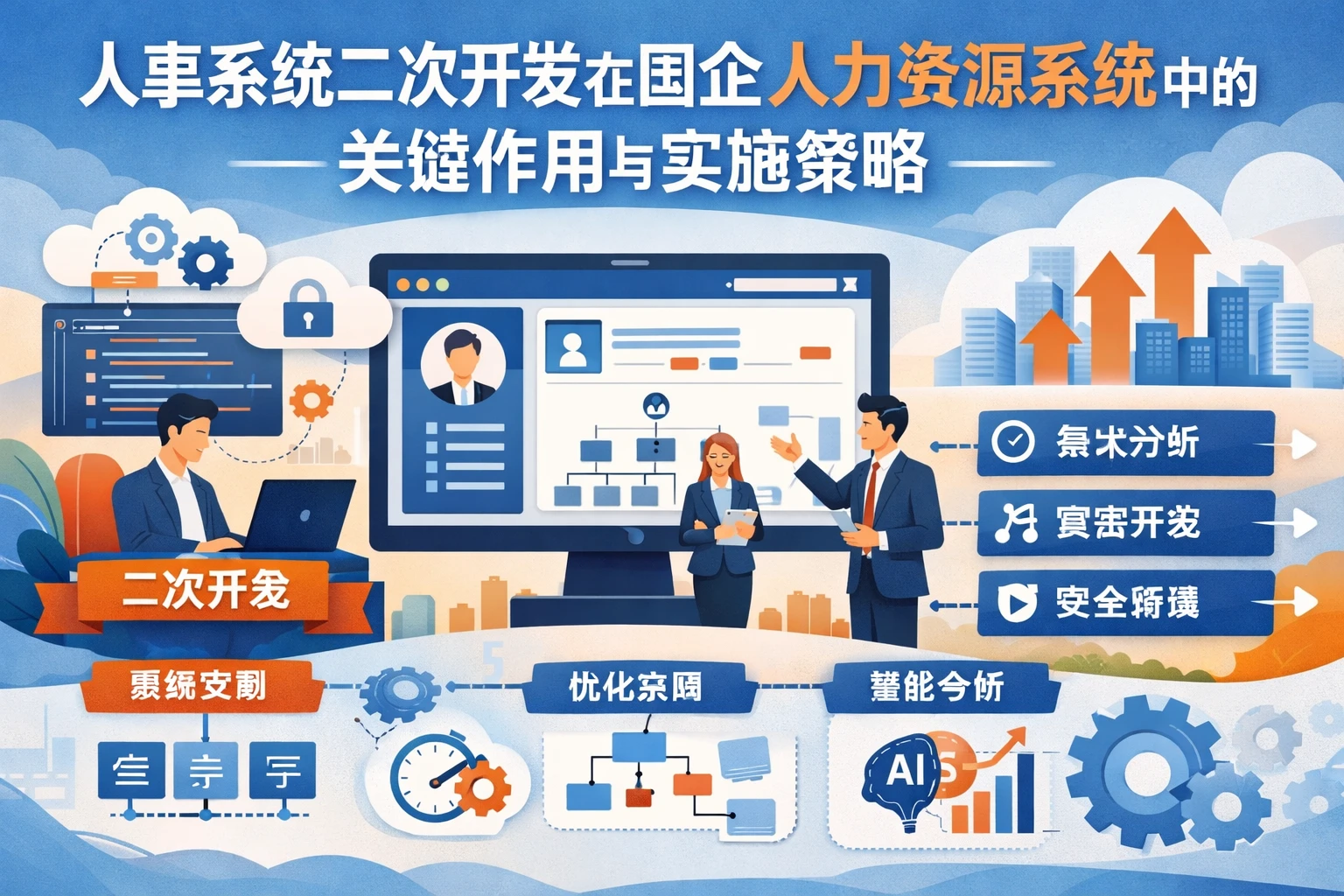 人事系统二次开发在国企人力资源系统中的关键作用与实施策略