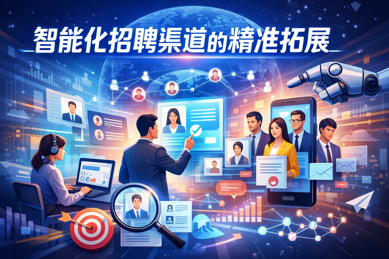 智能化招聘渠道的精准拓展