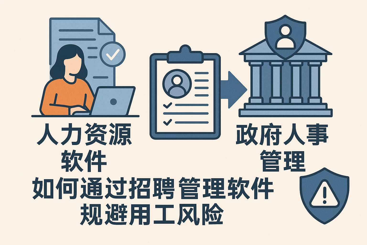 人力资源软件与政府人事管理系统如何通过招聘管理软件规避用工风险