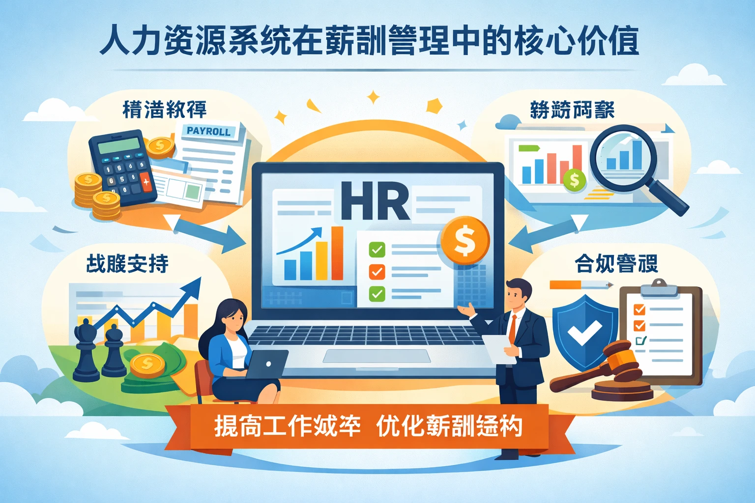 人力资源系统在薪酬管理中的核心价值