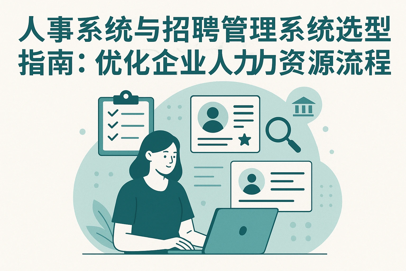 人事系统与招聘管理系统选型指南：优化企业人力资源流程