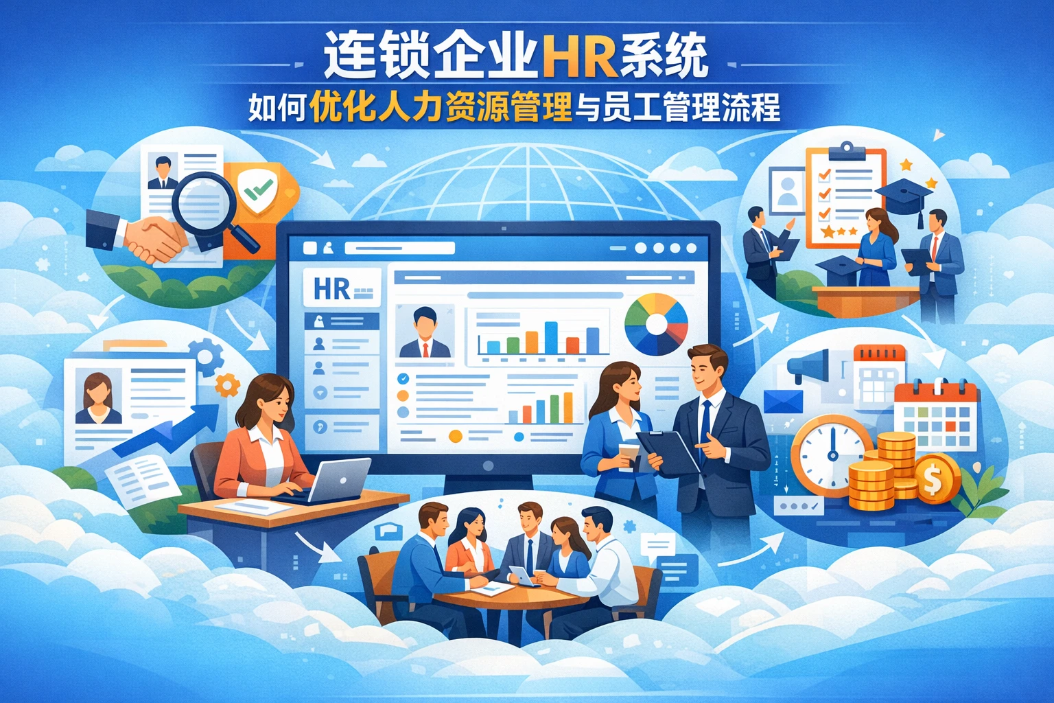 连锁企业HR系统如何优化人力资源管理与员工管理流程