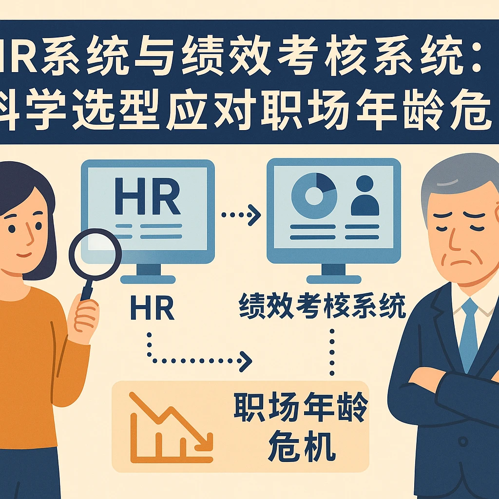 HR系统与绩效考核系统：科学选型应对职场年龄危机