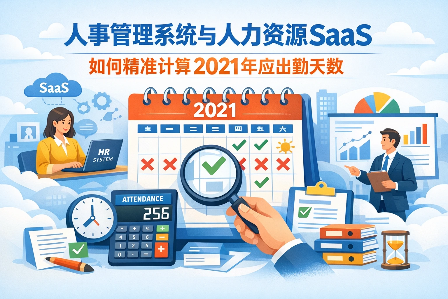 人事管理系统与人力资源SaaS如何精准计算2021年应出勤天数