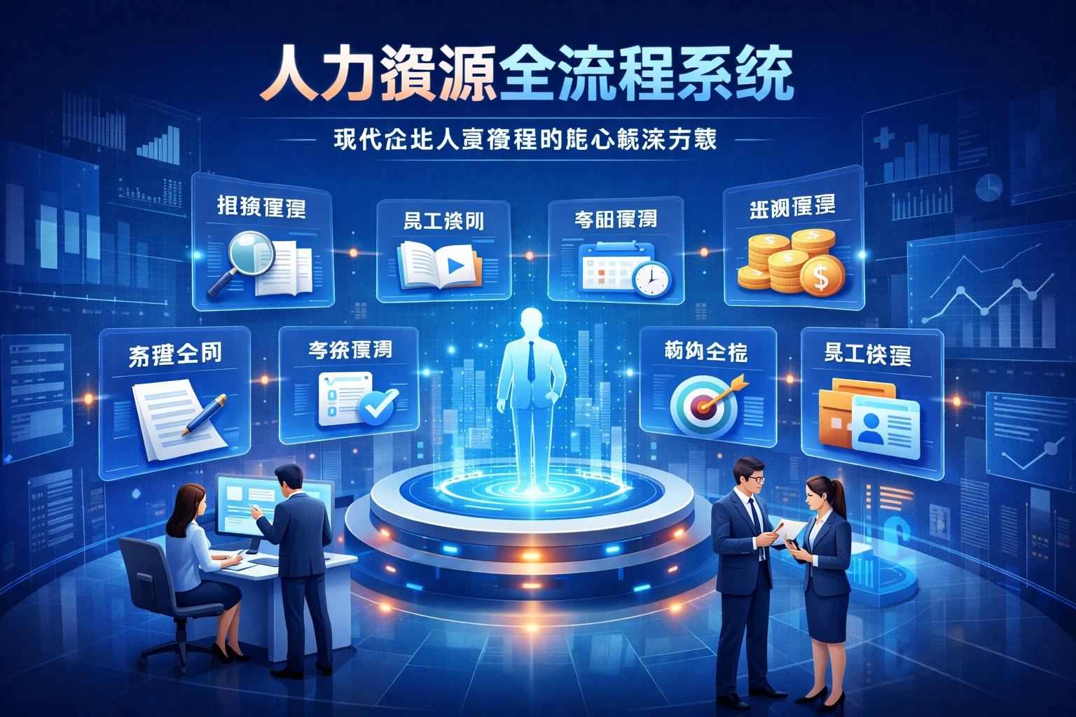 人力资源全流程系统:现代企业人事管理的核心解决方案