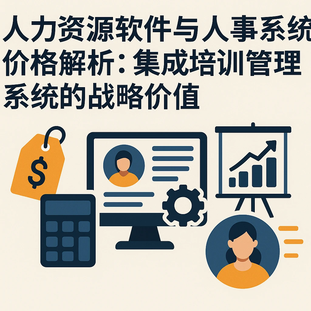 人力资源软件与人事系统价格解析：集成培训管理系统的战略价值