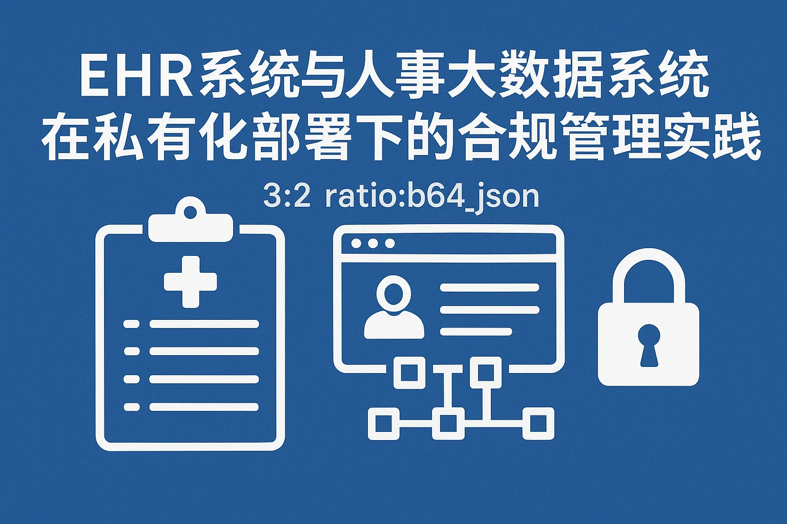 EHR系统与人事大数据系统在私有化部署下的合规管理实践