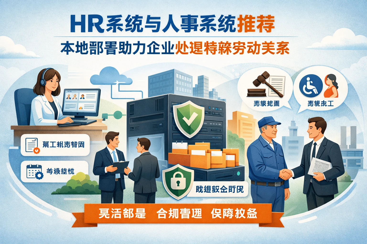HR系统与人事系统推荐：本地部署助力企业处理特殊劳动关系