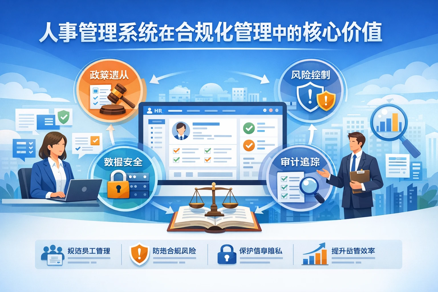 人事管理系统在合规化管理中的核心价值