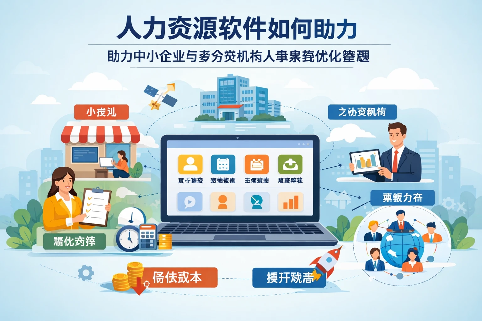 人力资源软件如何助力中小企业与多分支机构人事系统优化管理