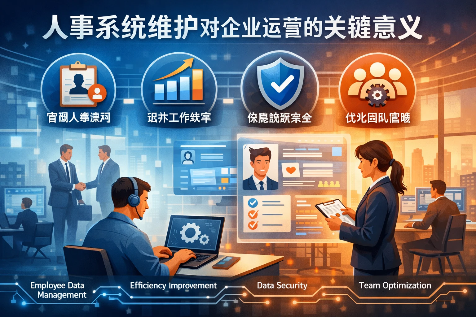 人事系统维护对企业运营的关键意义