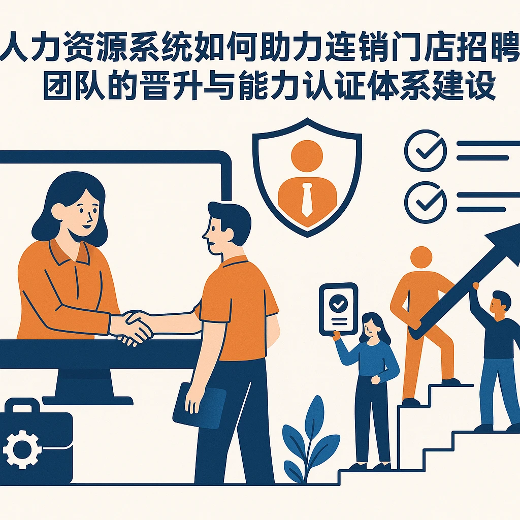 人力资源系统如何助力连锁门店招聘团队的晋升与能力认证体系建设