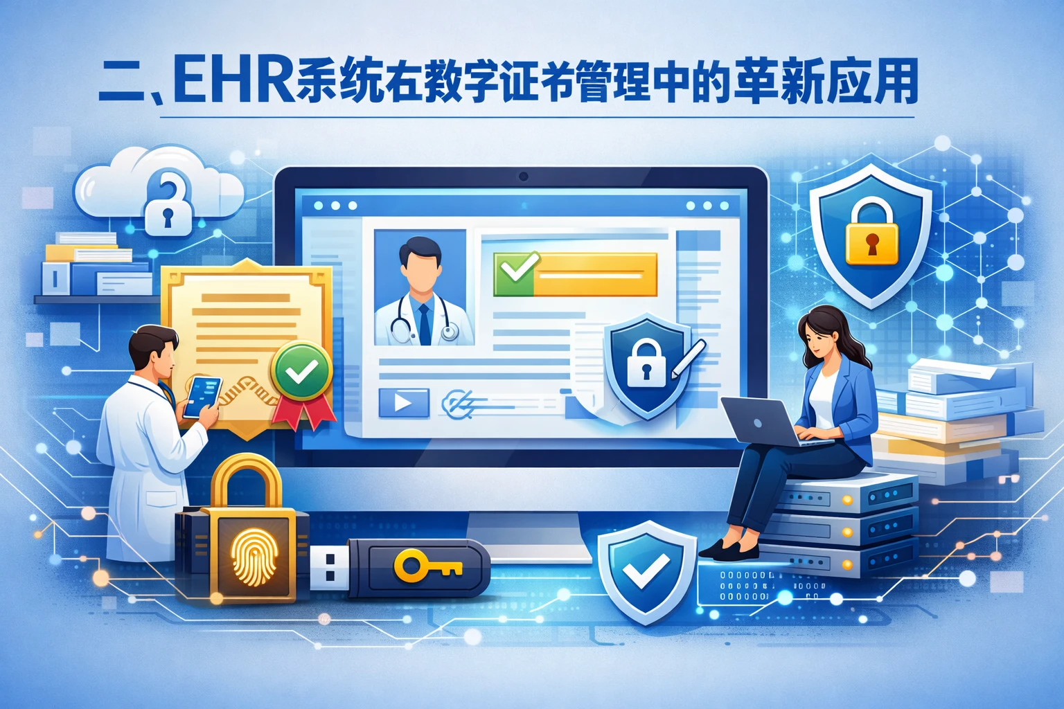 二、ehr系统在数字证书管理中的革新应用