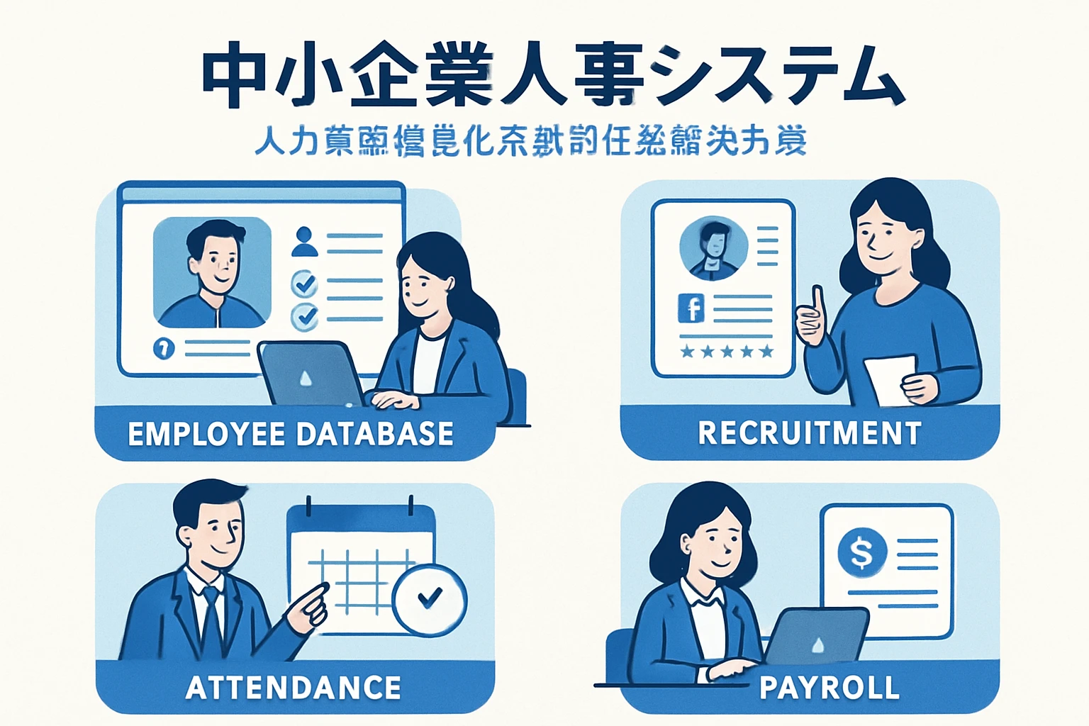 中小企业人事系统：人力资源信息化系统的在线解决方案