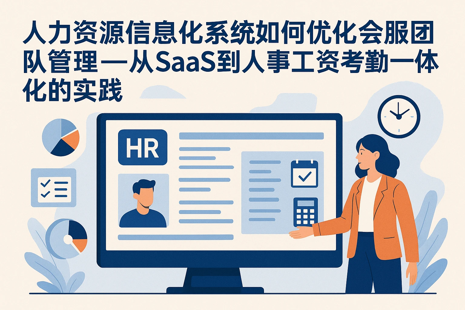 人力资源信息化系统如何优化会服团队管理——从SaaS到人事工资考勤一体化的实践