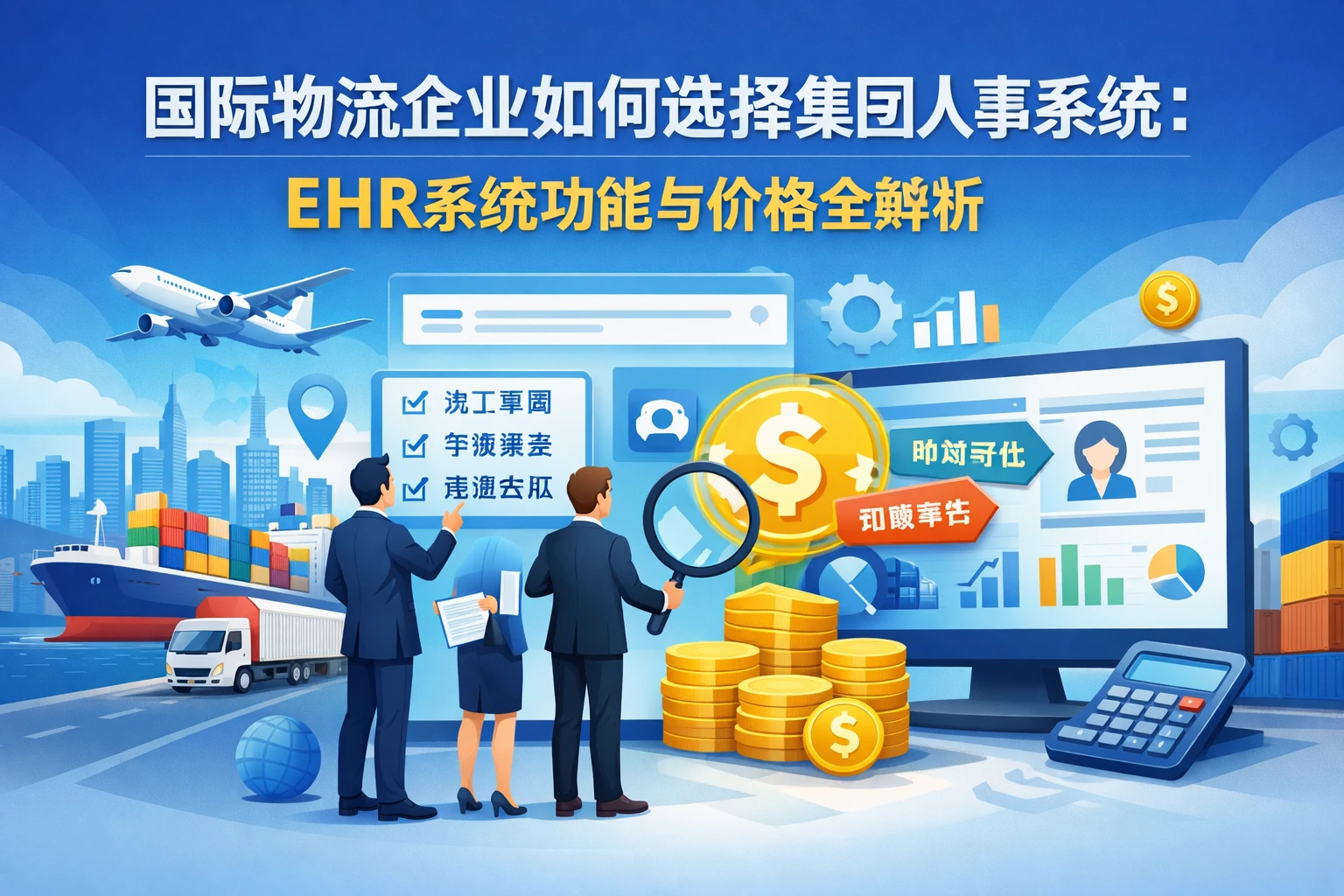 国际物流企业如何选择集团人事系统:EHR系统功能与价格全解析
