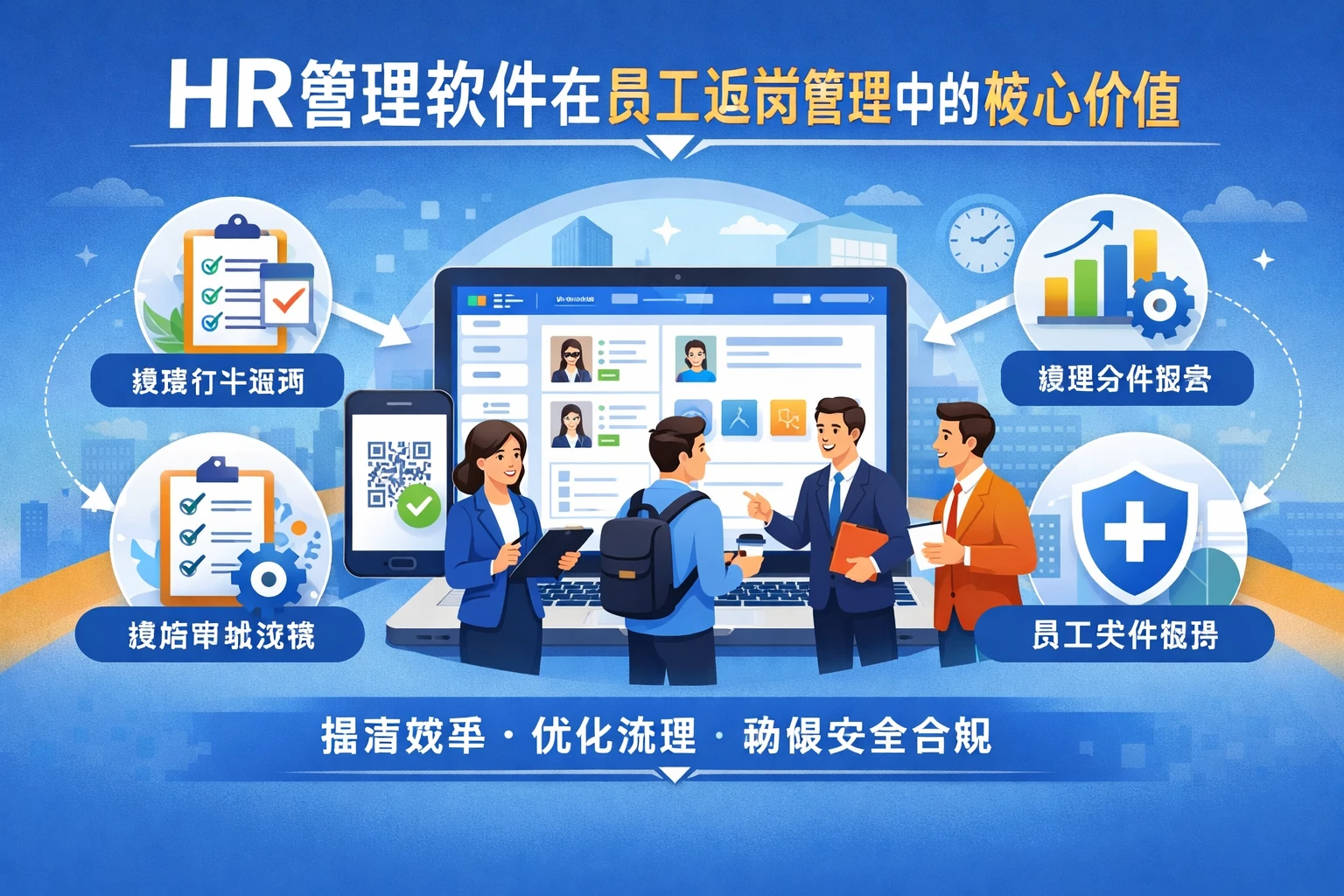 HR管理软件在员工返岗管理中的核心价值