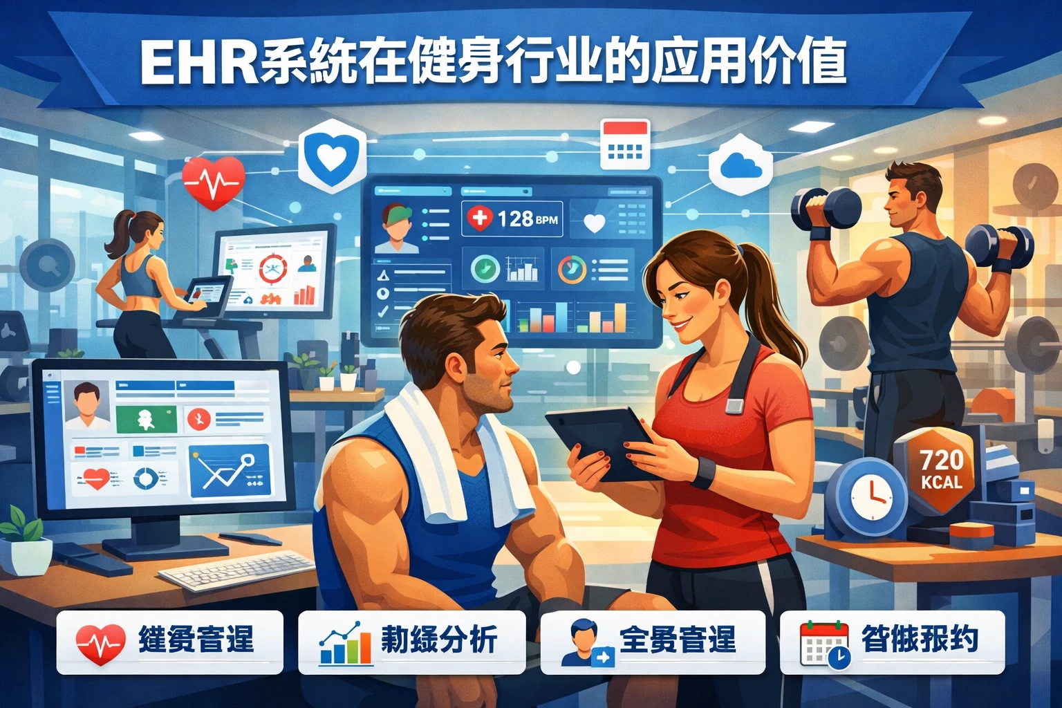 ehr系统在健身行业的应用价值