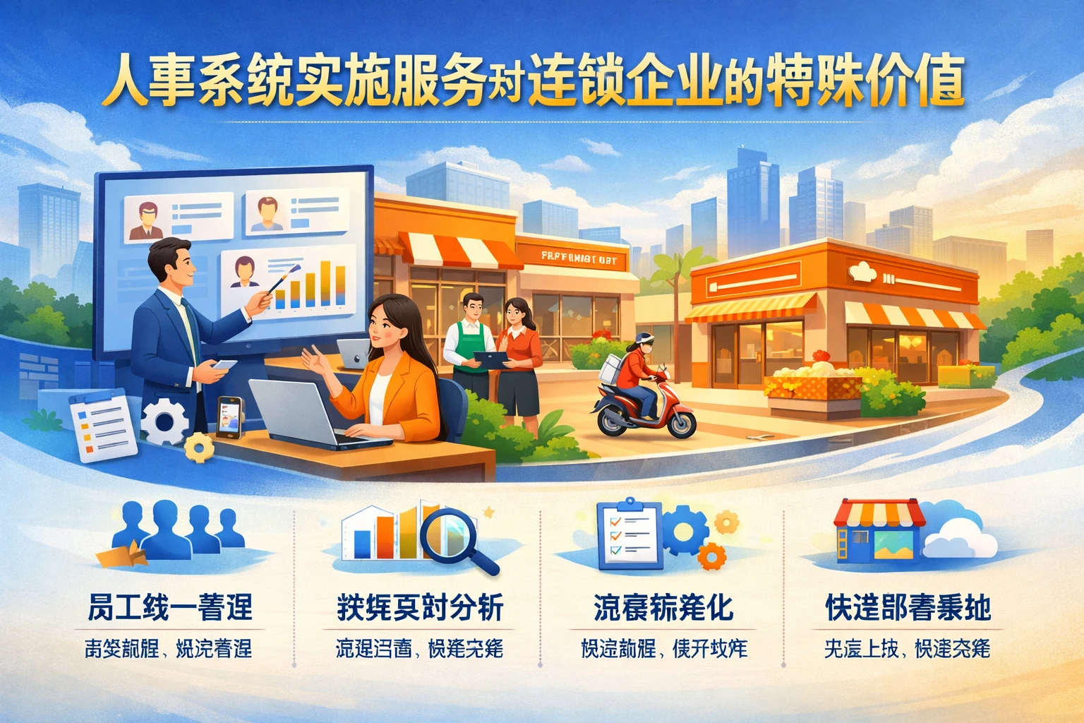 人事系统实施服务对连锁企业的特殊价值