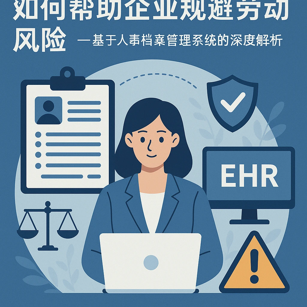 智能人事系统与EHR系统如何帮助企业规避劳动风险——基于人事档案管理系统的深度解析