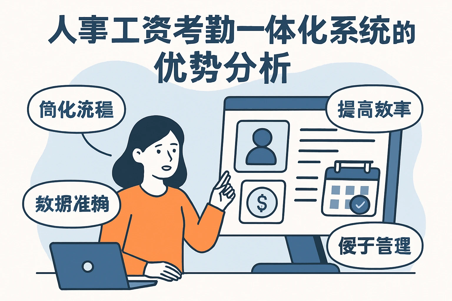 人事工资考勤一体化系统的优势分析